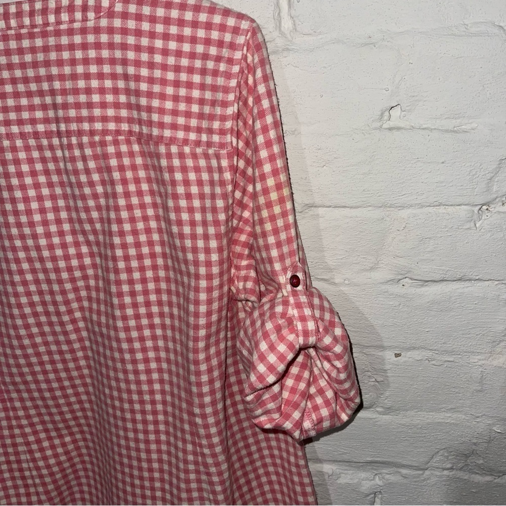 Bit & Bridle Flannel Pullover L - Picture 3 of 4